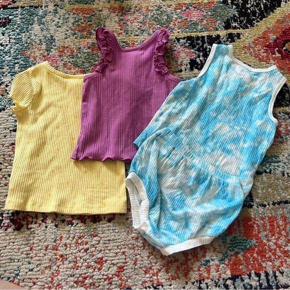 Cat & Jack bundle 4 pieces baby girl size 18M - Picture 2 of 2